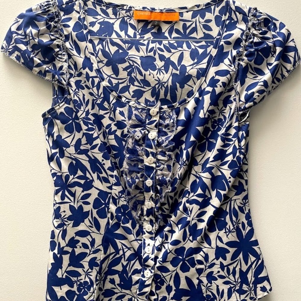 Cynthia by Cynthia Steffe Button Down Blouse